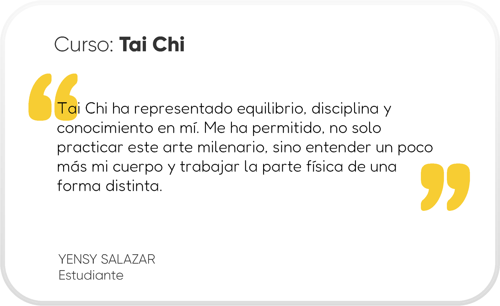 Testimonio Tai chi 2