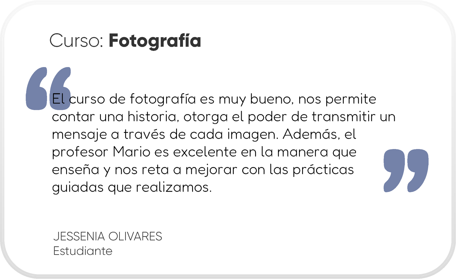 Testimonio fotografía 1