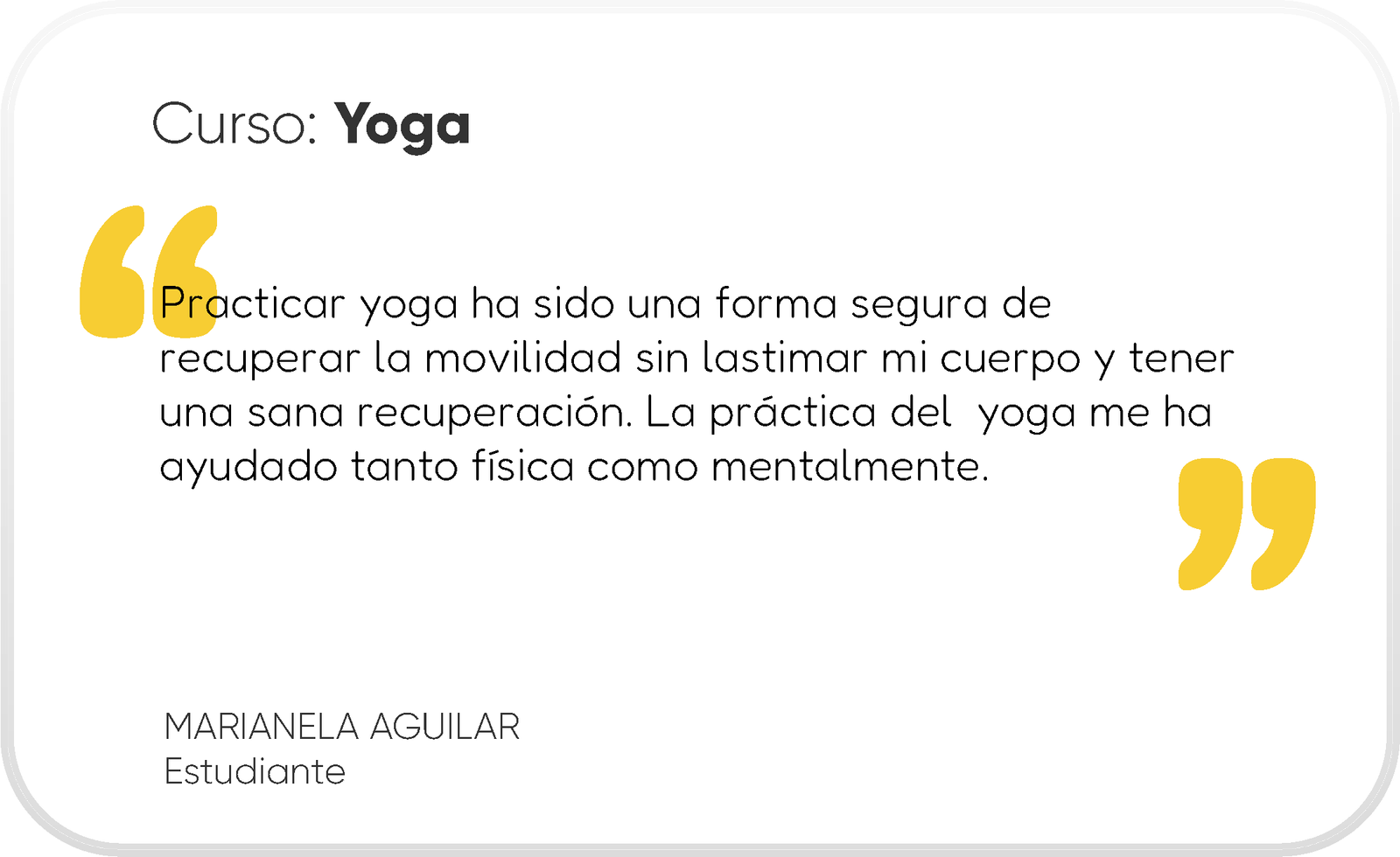 Testimonio yoga 1